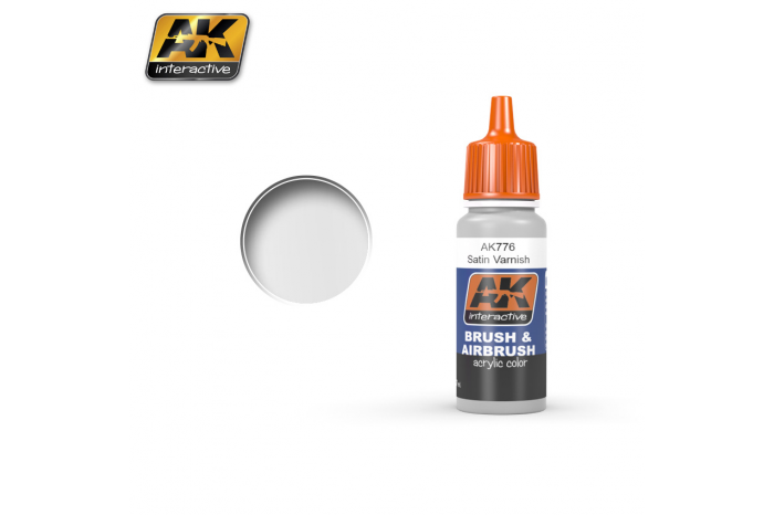 SATIN VARNISH - pololesklý lak - AK776
