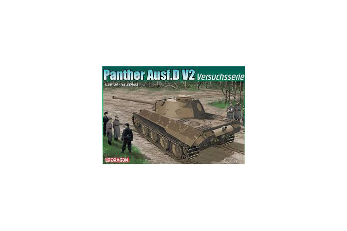 Model Kit tank 6830 - Panther Ausf.D V2 Versuchsserie (Smart Kit) (1:35)