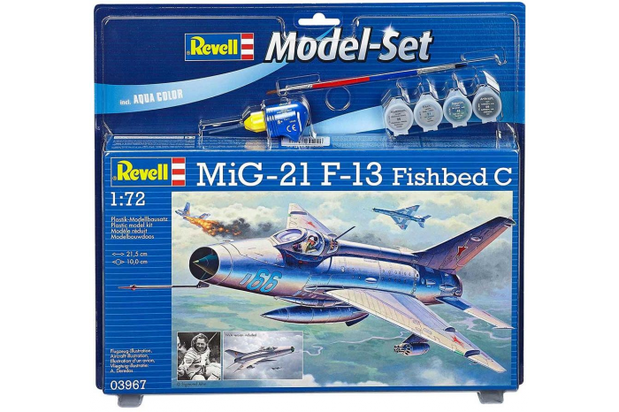 ModelSet letadlo 63967 - MiG-21 F-13 Fishbed C (1:72)
