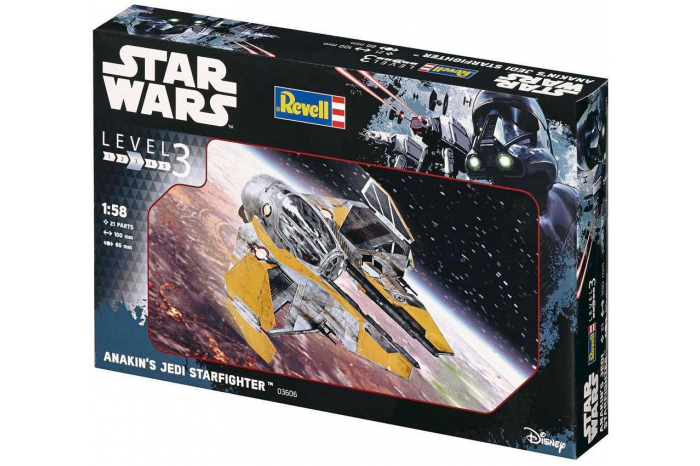 Plastic ModelKit SW 03606 - Anakin´s Jedi Starfighter (1:58)