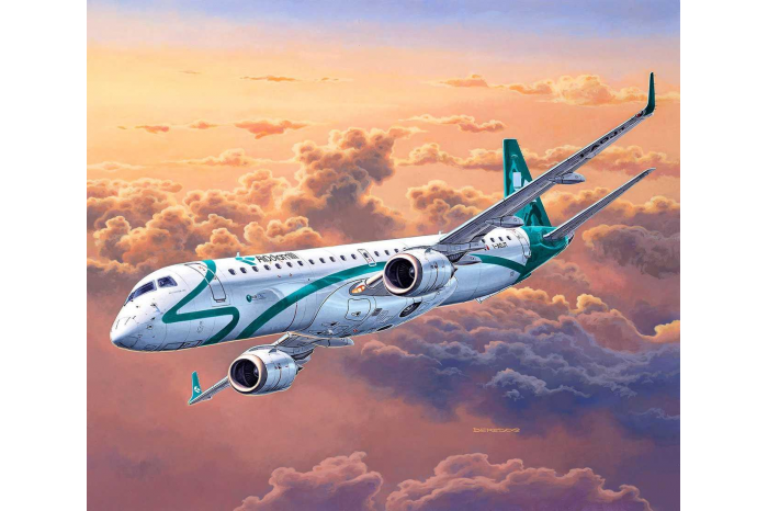 ModelSet letadlo 64884 - Embraer 195 Air Dolomiti (1:144)