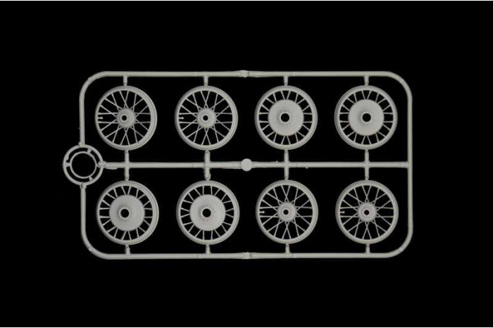 Model Kit military 7403 - German Military Motorcycle with Sidecar (1:9)