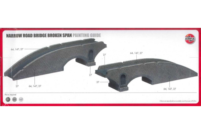 Classic Kit budova A75012 - Narrow Road Bridge Broken Span (1:72)