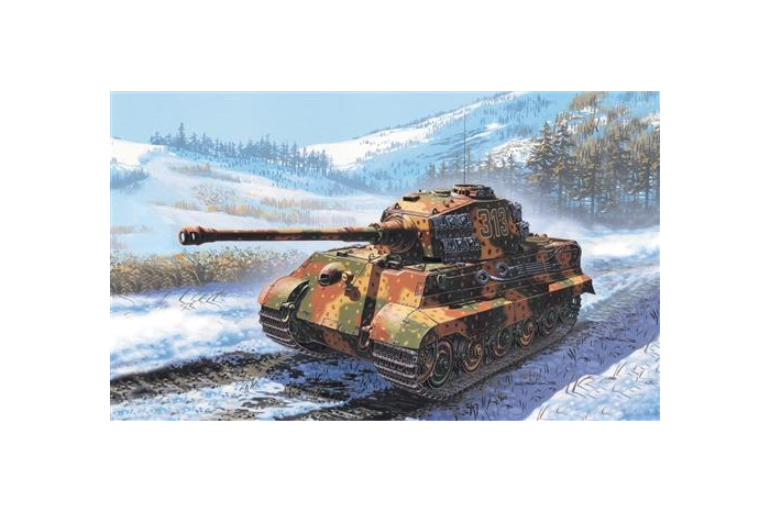 Model Kit tank 7004 - Sd. Kfz. 182 KING TIGER (1:72)