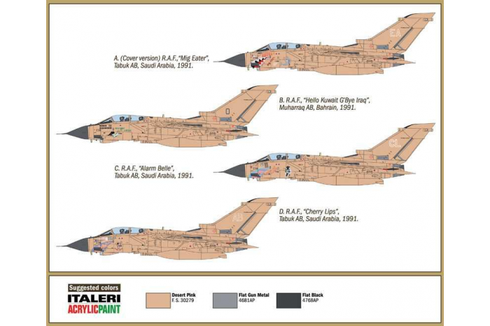 Model Kit letadlo 1384 - TORNADO GR.1 (1:72)
