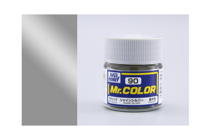 Mr. Color - C090: Žiarivo strieborná metalická