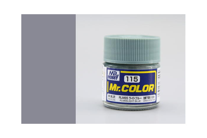 Mr. Color - C115: RLM65 svetlo modrá pololesklá
