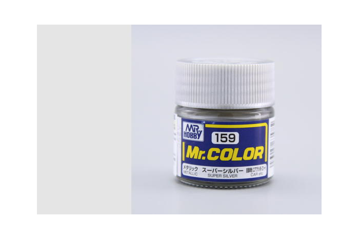 Mr. Color - C159: Super strieborná metalická