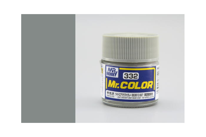 Mr. Color - C332: Svetlá lietadlová sivá BS381C/627 pololesklá