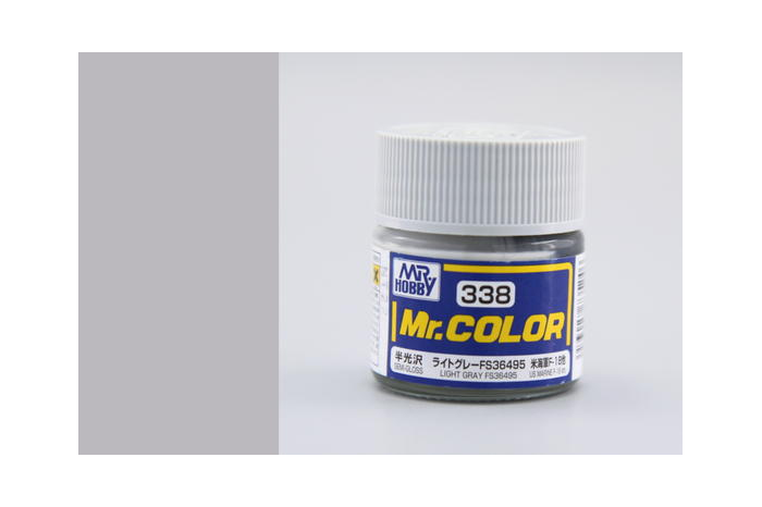 Mr. Color - C338: FS36495 svetlo šedá pololesklá
