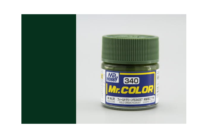 Mr. Color - C340: FS34097 poľná zelená pololesklá