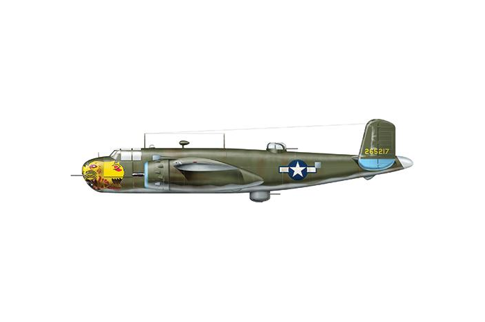 Model Kit letadlo 1309 - B-25G MITCHELL (1:72)