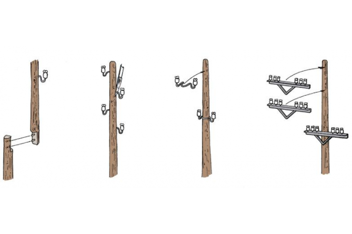 Model Kit doplňky 0404 - TELEGRAPH POLES (1:35)