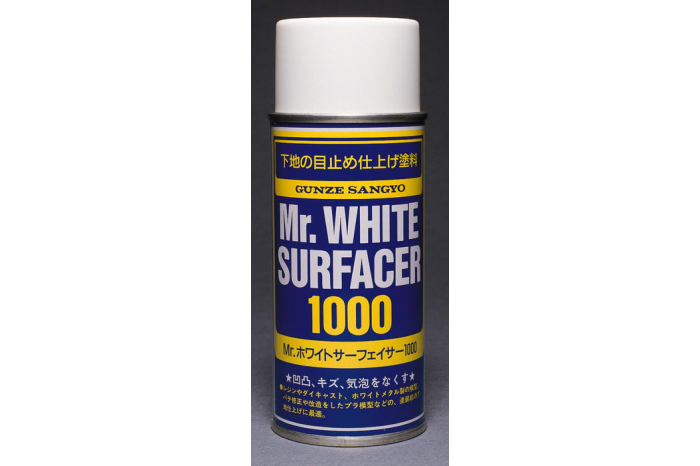 Mr. White Surfacer 1000 - striekacia tmel biely 170 ml - B511