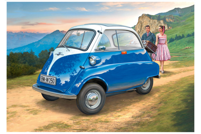Plastic ModelKit auto 07030 - BMW Isetta 250 (1:16)