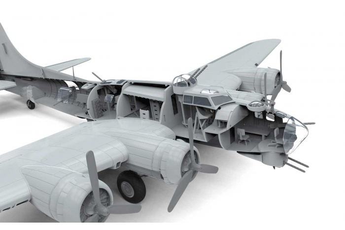 Boeing B-17G FLYING FORTRESS (1:72) - A08017