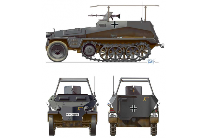 Model Kit diorama 6118 - WWII BATTLESET - Battle of Arras 1940 - Rommel's Offensive (1:72)