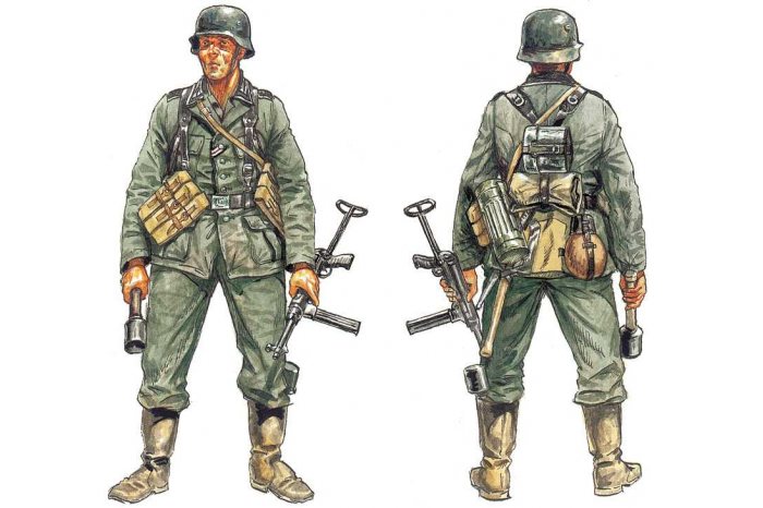 Model Kit diorama 6118 - WWII BATTLESET - Battle of Arras 1940 - Rommel's Offensive (1:72)