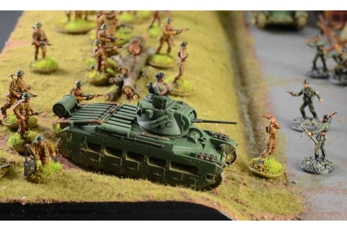 Model Kit diorama 6118 - WWII BATTLESET - Battle of Arras 1940 - Rommel's Offensive (1:72)