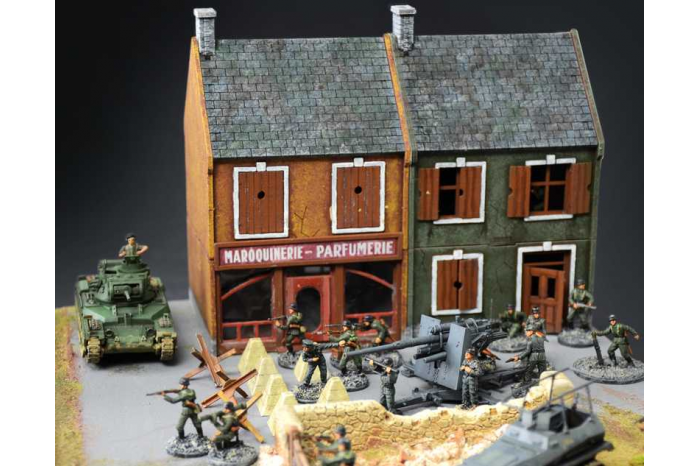 Model Kit diorama 6118 - WWII BATTLESET - Battle of Arras 1940 - Rommel's Offensive (1:72)