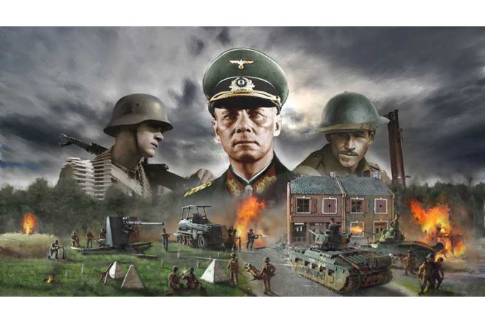 Model Kit diorama 6118 - WWII BATTLESET - Battle of Arras 1940 - Rommel's Offensive (1:72)