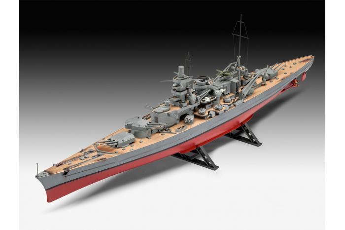 Plastic ModelKit loď 05037 - Scharnhorst (1:570)