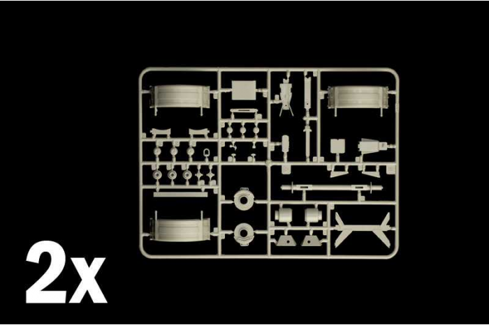Model Kit návěs 3887 - TECNOKAR 20' CONTAINER TRAILER (1:24)