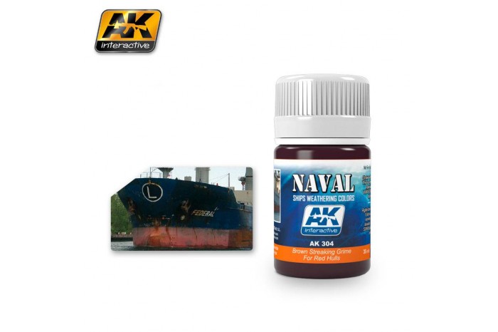 Brown Streaking Grime for Red Hulls - AK304
