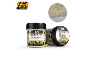 Light & Dry Crackle Effects 100ml - AK8033