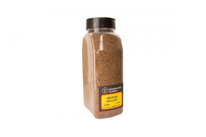 Jemný hnedý štrk (Brown Fine Ballast Shaker) - B1372