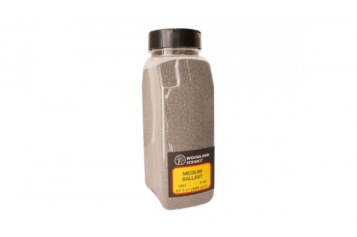 Jemný sivý štrk (Gray Fine Ballast Shaker) - B1375