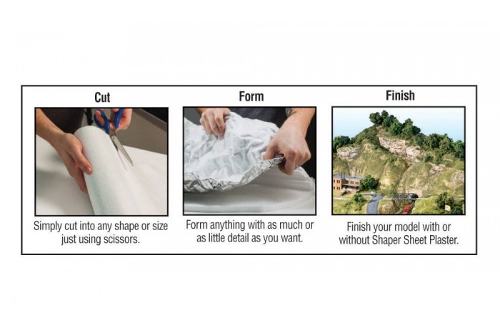 Modelovacie papier (Shaper Sheet ™) - C1178