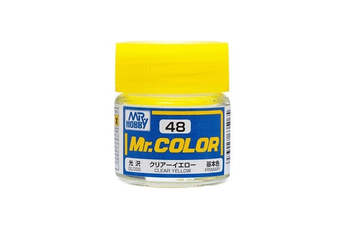Mr. Color - C048: Transparentná žltá