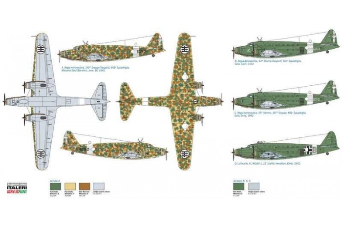 Model Kit letadlo 1389 - SM.82 MARSUPIALE (1:72)