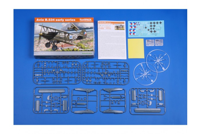 Avia B-534 ranej verzia DUAL COMBO (1:72) - 70103