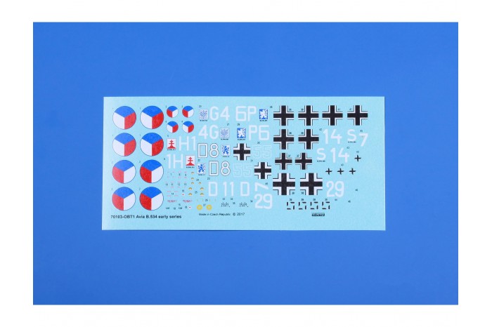 Avia B-534 ranej verzia DUAL COMBO (1:72) - 70103