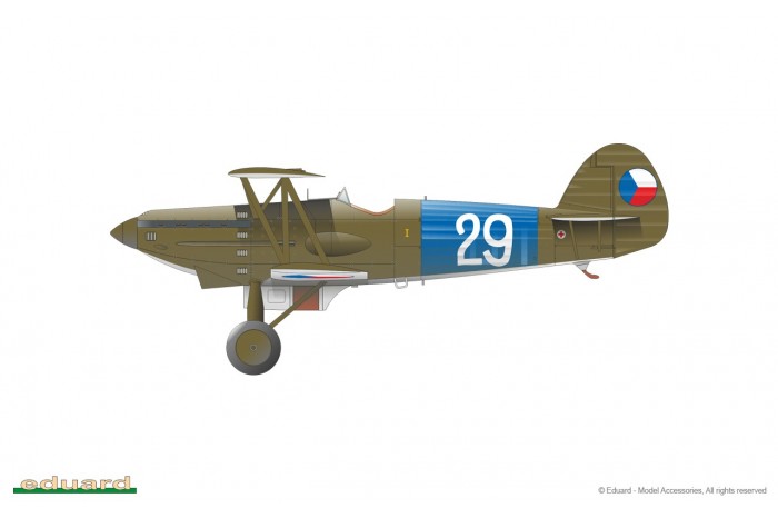 Avia B-534 ranej verzia DUAL COMBO (1:72) - 70103