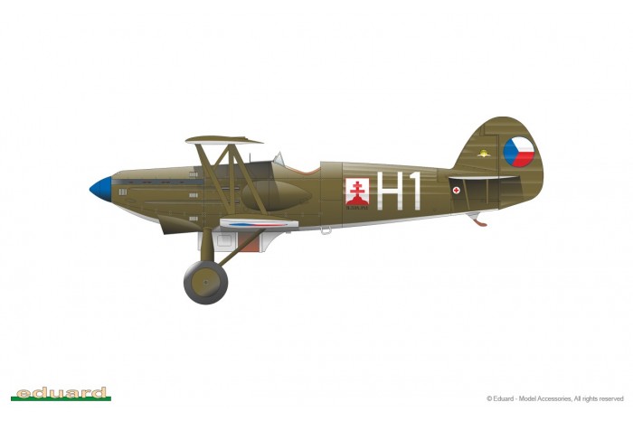 Avia B-534 ranej verzia DUAL COMBO (1:72) - 70103