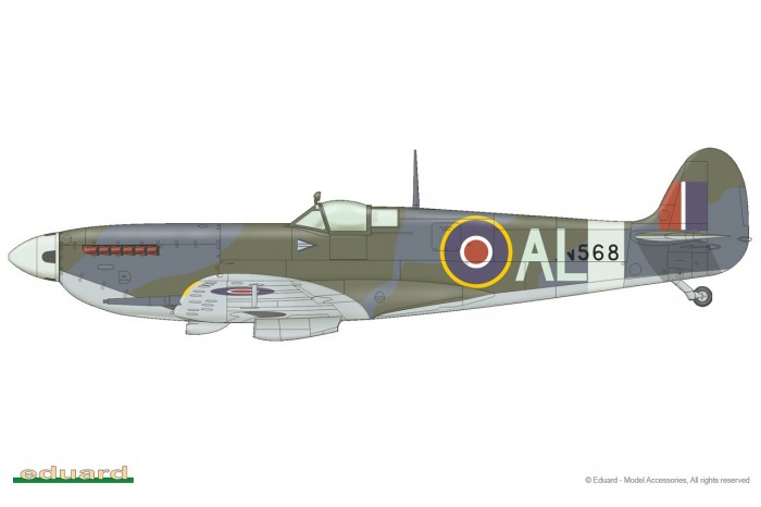 Spitfire Mk. IXc skorá verzia (1:48) - 8282