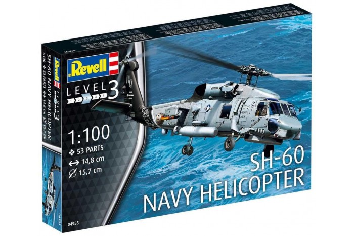 SH-60 Navy Helicopter (1:100) - 04955