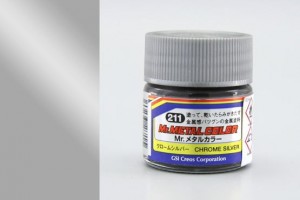 Mr. Metal Color - MC211: chrómovo strieborná