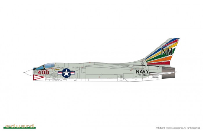 F8-E Crusader (1:48) - 11110