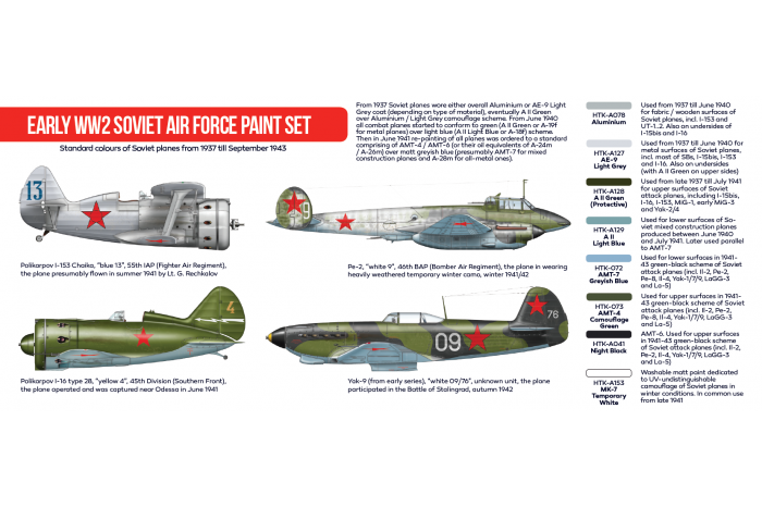 Sovietske letectvo skoré obdobia 2. sv. vojny (Early WW2 Soviet Air Force) - AS33