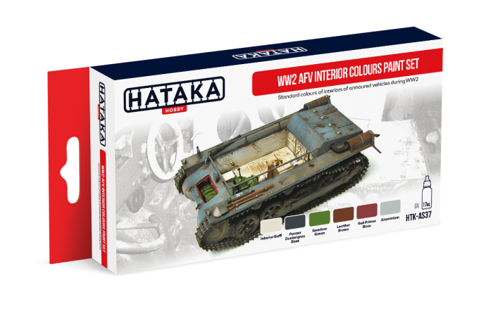 Interiéry vojenskej techniky 2. sv vojny (WW2 AFV Interior Colours) - AS37
