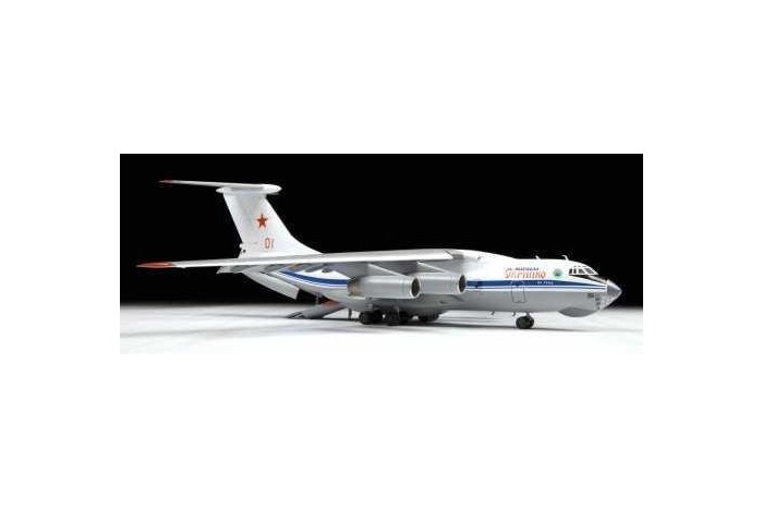 Model Kit letadlo 7011 - Russian strategic airlifter IL-76MD (1:144)