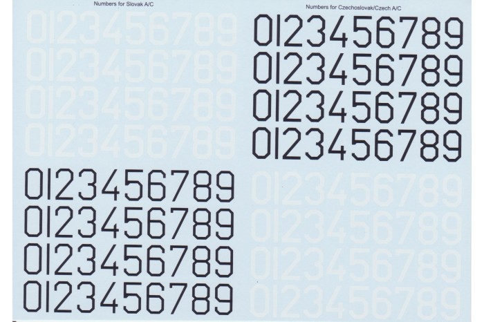 Obtlačky - Mig-29, 9-12, part 1 (1:32) - 32008