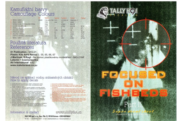 Obtlačky - Mig-21 MF/Bis (1:32) - 32004