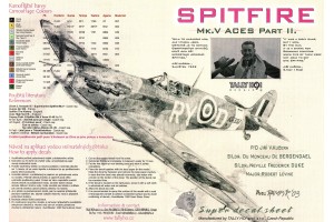 Obtlačky - Spitfire Mk.V - Aces, part 2 (1:48) - 48018