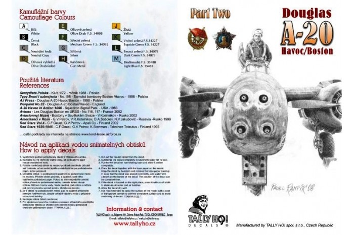 Obtlačky - A-20 Boston / Havock, part 2 - 72054