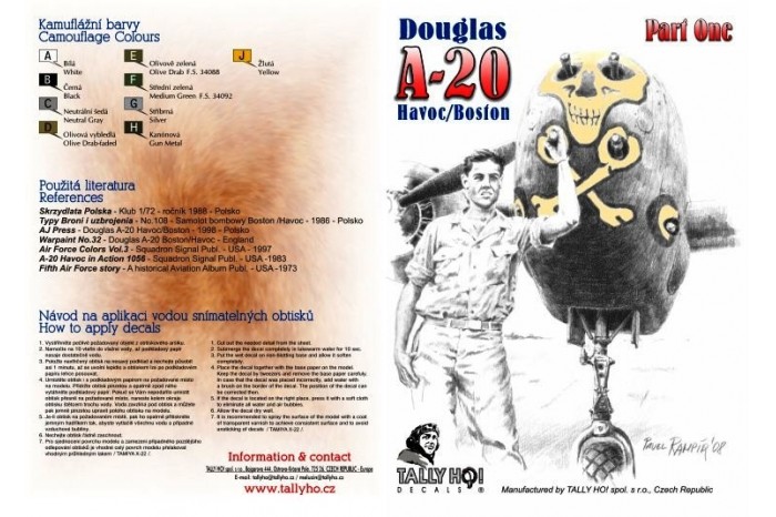 Obtlačky - A-20 Boston / Havock, part 1 - 72053